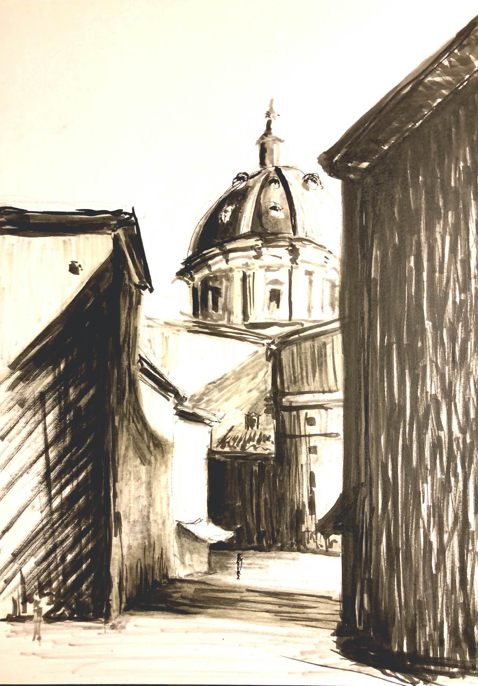 San Andrea Dome Sketch